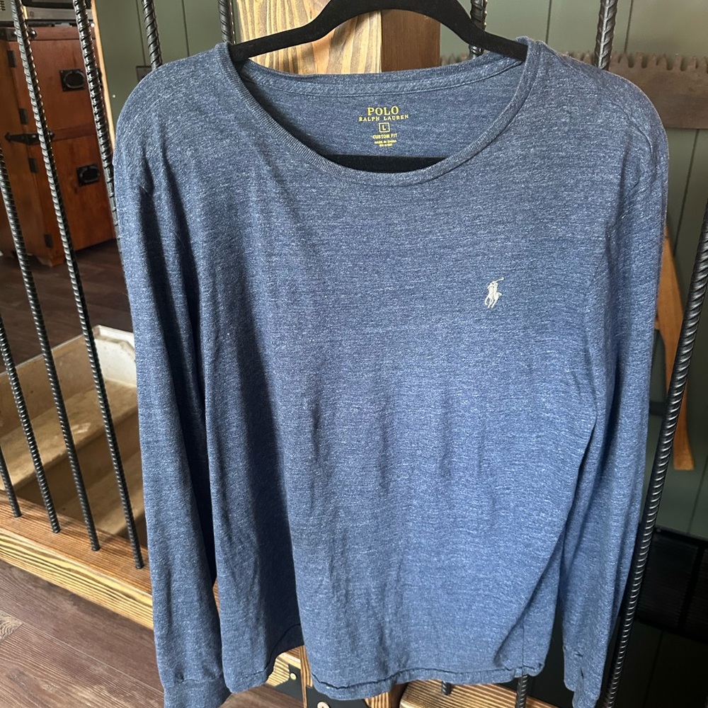 Polo by Ralph Lauren Heathered Navy Tee